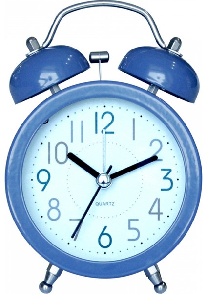 3 Inç Yatak Odası Çalar Saat, Metal Çalar Saat, Öğrenci Ev Dekorasyonu Masaüstü Saati (Yurt Dışından)