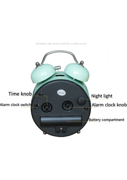 3 Inç Yatak Odası Çalar Saat, Metal Çalar Saat, Öğrenci Ev Dekorasyonu Masaüstü Saati (Yurt Dışından) indirimleri