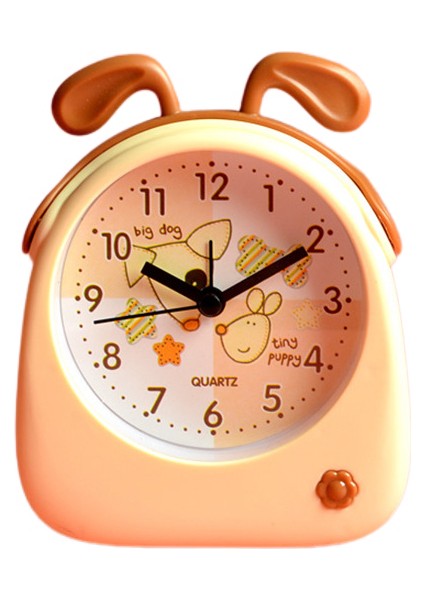 Karikatür Hayvan Çalar Saat, Sevimli Kişilik Çocuk Öğrenci Başucu Çalar Saat, Şeker Renkli Dekoratif Masa Saati (Yurt Dışından)