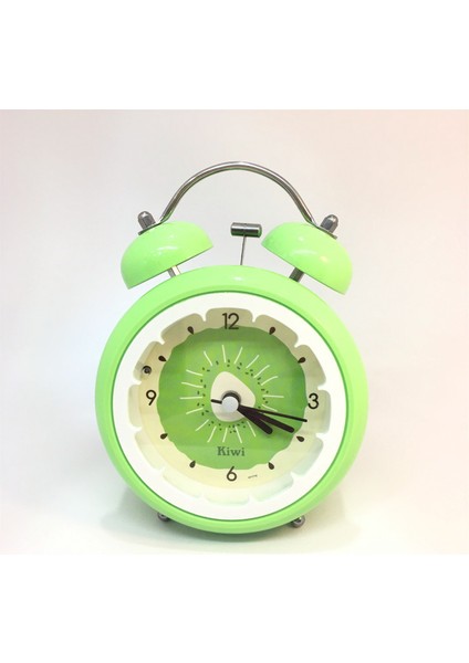 Yaratıcı Çocuk 3 Inç Çalar Saat Karikatür Yaratıcı Meyve Çan Çalar Saat, Öğrenci Yatak Odası Başucu Çalar Saat Için Uygun (Yurt Dışından)