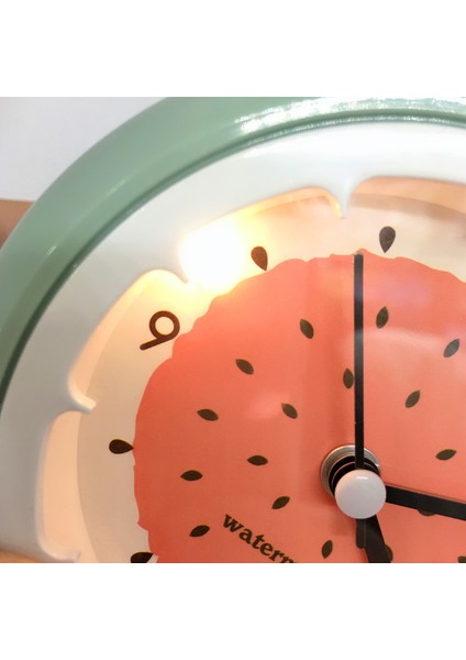 Yaratıcı Çocuk 3 Inç Çalar Saat Karikatür Yaratıcı Meyve Çan Çalar Saat, Öğrenci Yatak Odası Başucu Çalar Saat Için Uygun (Yurt Dışından) modelleri