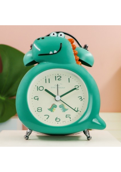 Yatak Odası Çalar Saat, Analog Dinozor Çalar Saat, Öğrenci Ev Dekorasyonu Masaüstü Saati (Yurt Dışından)