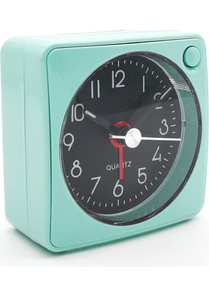 Mini Çalar Saat, Sessiz Tarama, Tıklama Yok, Otomatik Arka Işık ve Erteleme Işlevi, Seyahatte Kullanım (Yeşil/siyah Kadran/siyah Beyaz Ibreler) (Yurt Dışından) fırsatları