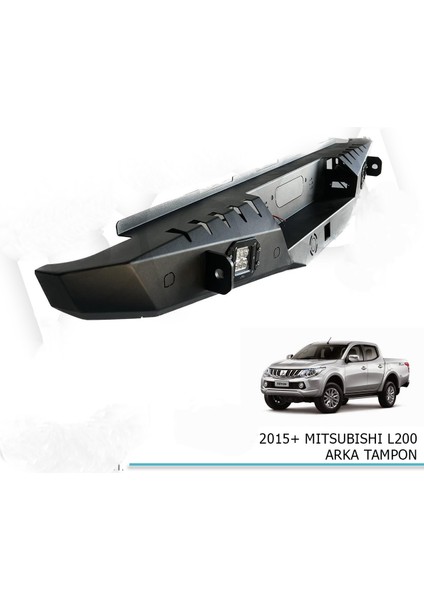 Araca Özel 2015+ Mıtsubıshı L200 Arka Tampon Offroad