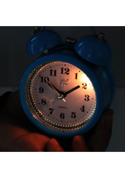 Inç Çalar Saat, Analog Metal Zil Çalar Saat, Öğrenci Ev Dekorasyonu Masaüstü Saati (Yurt Dışından) fırsatları