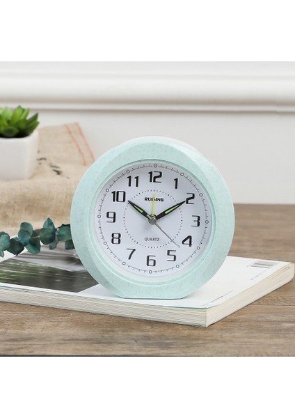 Yatak Odası Çalar Saat, Yaratıcı Çalar Saat, Öğrenci Ev Dekorasyonu Masaüstü Saati (Yurt Dışından)