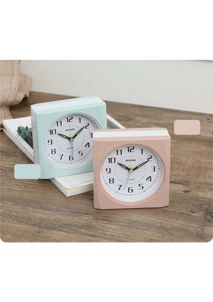 Yatak Odası Çalar Saat, Yaratıcı Çalar Saat, Öğrenci Ev Dekorasyonu Masaüstü Saati (Yurt Dışından) modelleri