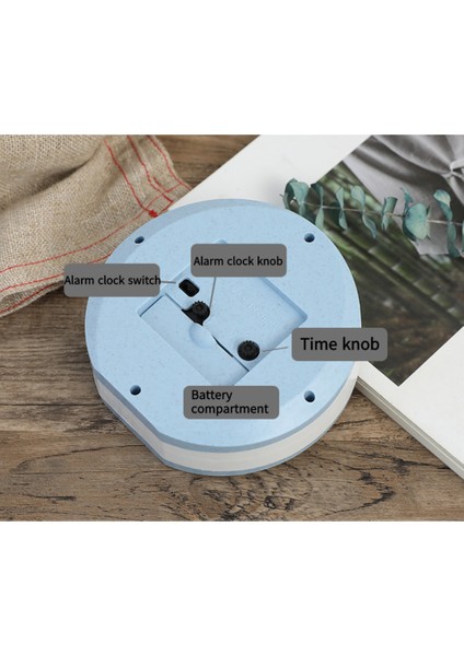 Yatak Odası Çalar Saat, Yaratıcı Çalar Saat, Öğrenci Ev Dekorasyonu Masaüstü Saati (Yurt Dışından) fırsatları