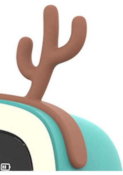 Dijital Çalar Saat, Mini Taşınabilir Karikatür Tavşan Kulak Şekli Şarj Edilebilir Dijital Ekran LED Gece Işığı Çalar Saat, Mavi (Yurt Dışından) fırsatları