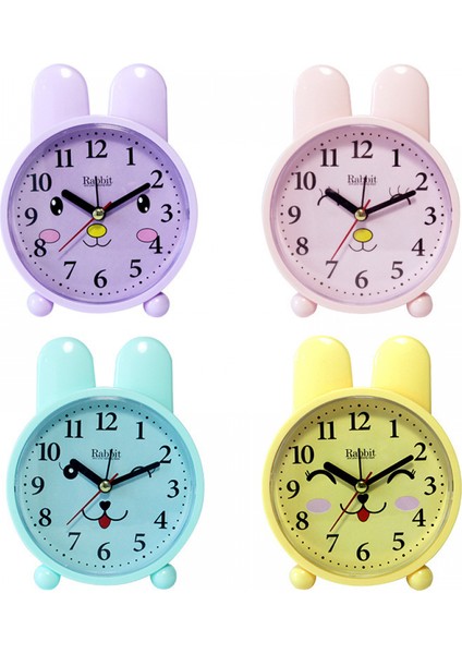 Çocuk Çalar Saat, Karikatür Çalar Saat Küçük Tavşan Çalar Saat, Öğrenci Çocuk Ev Dekorasyonu Masaüstü Saati (Desenli Mor) (Yurt Dışından) fiyatları