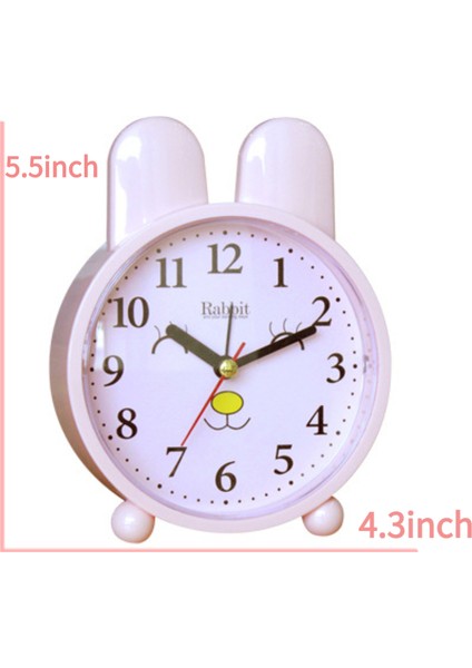 Çocuk Çalar Saat, Karikatür Çalar Saat Küçük Tavşan Çalar Saat, Öğrenci Çocuk Ev Dekorasyonu Masaüstü Saati (Desenli Mor) (Yurt Dışından) fırsatları