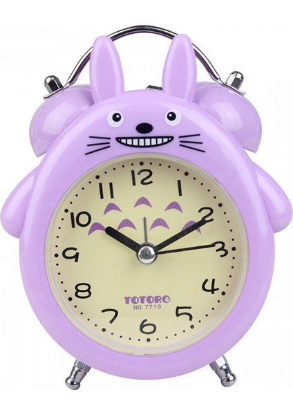 Yatak Odası Çalar Saat, Totoro Çalar Saat, Öğrenci Ev Dekorasyonu Masaüstü Saati (Yurt Dışından)