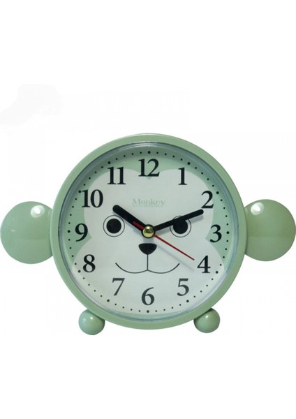 Yatak Odaları Için Çalar Saatler, Karikatür Çalar Saat Hayvan Kulakları Çalar Saat, Öğrenci Çocuk Ev Dekorasyonu Masaüstü Saati (Sarı) (Yurt Dışından) modelleri