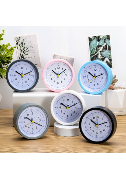 Yatak Odası Çalar Saat, Plastik Çalar Saat, Öğrenci Ev Dekorasyonu Masaüstü Saati (Yurt Dışından) fiyatları