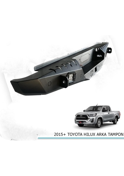 Araca Özel 2015+ Toyota Hılux Arka Tampon Offroad