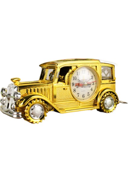 Yatak Odası Çalar Saat, Klasik Otomobil Çalar Saat, Öğrenci Ev Dekorasyonu Masaüstü Saati (Yurt Dışından)