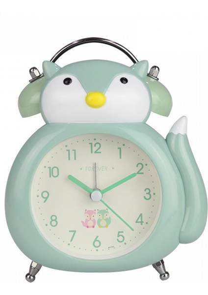 Yatak Odası Çalar Saat, Tilki Çalar Saat, Öğrenci Ev Dekorasyonu Masaüstü Saati (Yurt Dışından)
