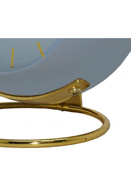 Çalar Çalar Saat, Pille Çalışan Masaüstü, Parlak, Sessiz, Tıkırdayan, Yeşil Analog Çalar Saat Yatak Odası Ofisinde Koyu Mavi (Yurt Dışından) modelleri