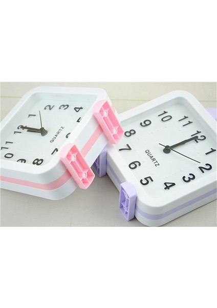 Kızlar Için Kedi Çalar Saat, Çocuklar Için Çizgi Film Alarmı ve Gençler Için Yüksek Sesli Zil ve Ağır Uyuyanlar Için Düğmeli Gece Lambası (Beyaz Kare) (Yurt Dışından) fiyatları