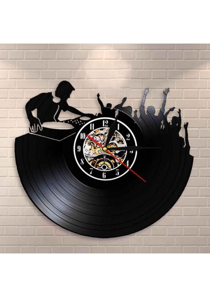 Müzik Vinil Plak Duvar Saati -Müzik Konseri Vinil Duvar Saati - Vinil Saat - Oturma Odası Duvar Dekoru - Müzik Aşığı Için Eşsiz Hediyeler (Yurt Dışından) fiyatları