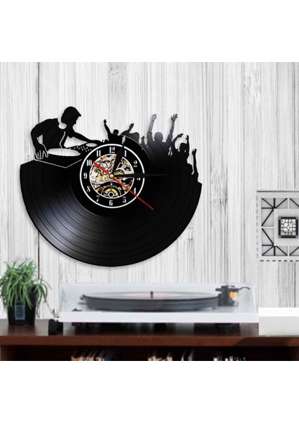 Müzik Vinil Plak Duvar Saati -Müzik Konseri Vinil Duvar Saati - Vinil Saat - Oturma Odası Duvar Dekoru - Müzik Aşığı Için Eşsiz Hediyeler (Yurt Dışından) fırsatları