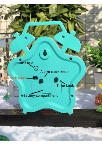 Yatak Odası Çalar Saat, Pentagram Çalar Saat, Öğrenci Ev Dekorasyonu Masaüstü Saati (Yurt Dışından) modelleri