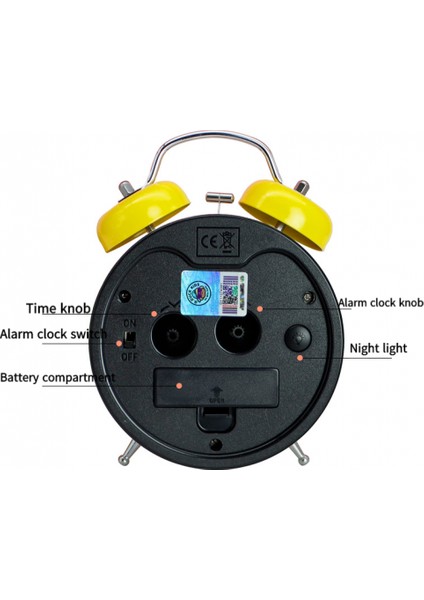 Öğrenci Çalar Saat, Küçük Sarı Ördek Çalar Saat, Öğrenci Ev Dekorasyonu Masaüstü Saati (Yellow1) (Yurt Dışından) fırsatları