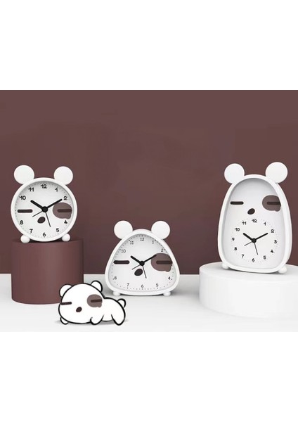Yatak Odası Çalar Saat, Karikatür Çalar Saat, Öğrenci Ev Dekorasyonu Masaüstü Saati (Yurt Dışından) modelleri