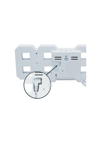 Elektronik LED Dijital Çalar Saat [yükseltme Sürümü], Saat LED Parlaklığını Geceleri Otomatik Olarak Ayarlayabilir (Beyaz / Kırmızı) (Yurt Dışından) fırsatları