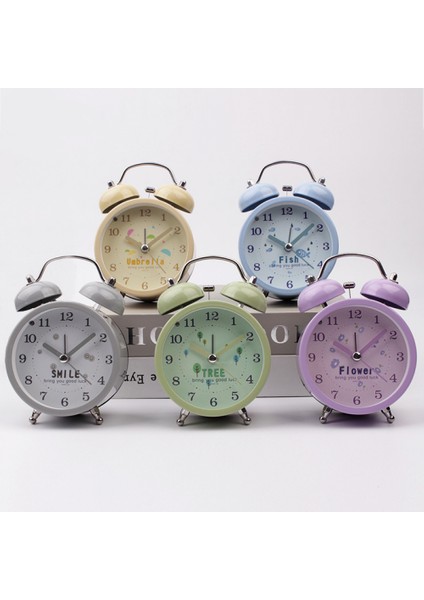 3 Inç Yatak Odası Çalar Saat, Metal Çalar Saat, Öğrenci Ev Dekorasyonu Masaüstü Saati (Yurt Dışından) fiyatları