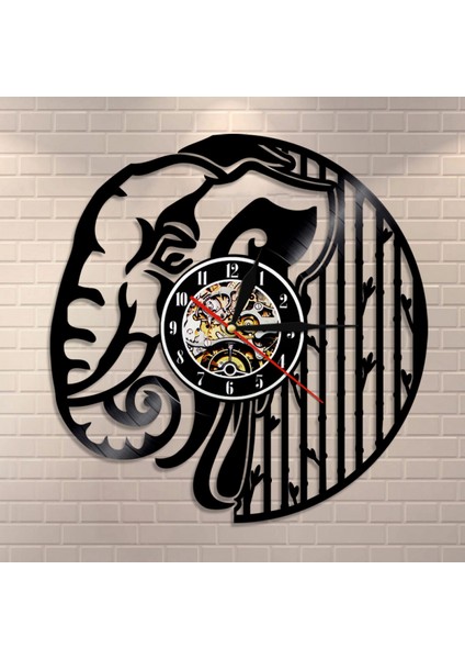 Müzik Vinil Plak Duvar Saati - Fil Hortumu Vinil Duvar Saati - Vinil Saat - Oturma Odası Duvar Dekoru - Müzik Severler Için Benzersiz Hediyeler (Yurt Dışından) fiyatları