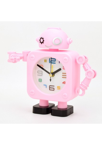 Yatak Odası Çalar Saat, Robot Çalar Saat, Öğrenci Ev Dekorasyonu Masaüstü Saati (Yurt Dışından) fiyatları