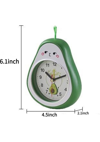 Yatak Odası Çalar Saat, Meyve Çalar Saat, Öğrenci Ev Dekorasyonu Masaüstü Saati (Yurt Dışından) fırsatları