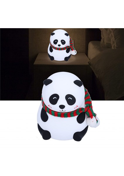 LED Lamba, Taşınabilir Güzel Karikatür Panda Gece Lambası, Kız Çocukları Için Silikon (Beşte Bir, Pisa Eğik Kule Tipi) (Yurt Dışından)