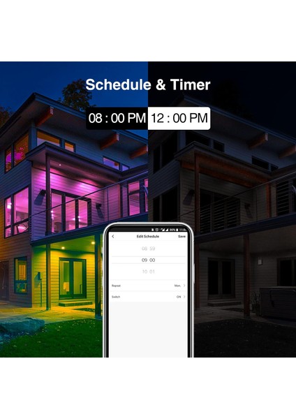 Akıllı Mumluk LED Ampuller, 60 Watt Eşdeğeri, 6W 500LM, Wifi E12 LED Ampuller Alexa ve Google Home ile Çalışır, 2700-6500K+RGB, Zamanlayıcı, Grup Kontrolü, Hub Gerekmez, 4pcs (Yurt Dışından) fırsatları