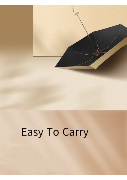 Mini Rüzgar Geçirmez Katlanır Seyahat Şemsiyesi, Güneş ve Yağmur Şemsiyeleri, Uv Korumalı Şemsiye ---- Açık Pembe (Yurt Dışından) fiyatları