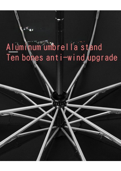 Yaratıcı Tersi Arabayı Islatmaz ve Islak Yüzey Yağmur Damlalarından Korkmaz. Gece Yansıtıcı Floresan Şerit Tasarımlı Hafif Alüminyum Alaşımlı Şemsiye Çerçevesi. Le'yi Yükseltin (Yurt Dışından) fırsatları