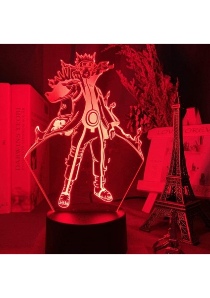 3D Boys Gece Lambası Hts 3D Lamba Figürü Gece Lambası Çocuklar Için Hediye Çocuk Odası Dekorasyon Renk Değiştiren LED Gece Lambası (Yurt Dışından)