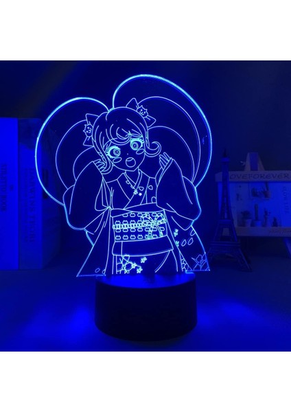 Büyük Boy Kokichi Oma Lamba Danganronpa LED Gece Odası Dekorasyon Için Çocuk Hediye Danganronpa Akrilik Masa Lambası Kokichi Oma (Yurt Dışından) fiyatları