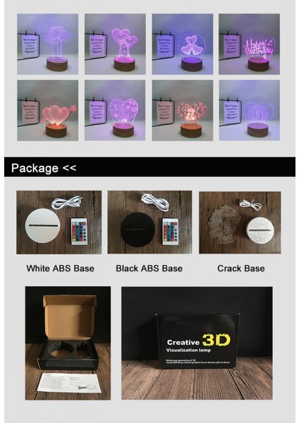 3D LED Gece Lambası Ht Akrilik Kırmızı Taçlı Vinç Lambası Uzaktan Kumanda 3D Illusion Lamba Sevgililer Günü Ev Dekorasyon Işığı - Stil N (Yurt Dışından) indirimleri