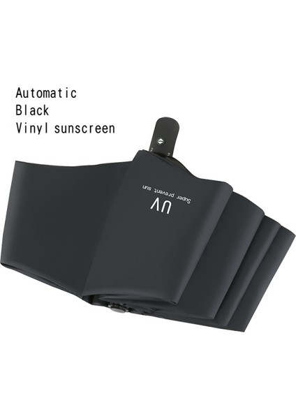 Siyah Tutkallı Güneş Kremi ve Anti-Ultraviyole Uv Şemsiye (Yurt Dışından)