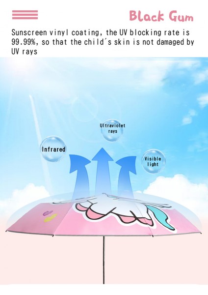 Şemsiye Katlanır Ultra Hafif Geri Çekilebilir Otomatik Şemsiye Öğrenciler Erkek ve Kadın Güneşlik Güneş Koruyucu Güneş Şemsiyesi Üç Kat Güneşli ve Yağmurlu Çocuk Şemsiyesi (Yurt Dışından) modelleri