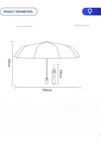 El Feneri - Matcha Yeşil 10 Kemik LED Işıklı Otomatik Şemsiye Gece Üçe Katlanmış Vinil Şeffaf Şemsiye Işıklı Şemsiye Güneş Şemsiyesi (Yurt Dışından) modelleri