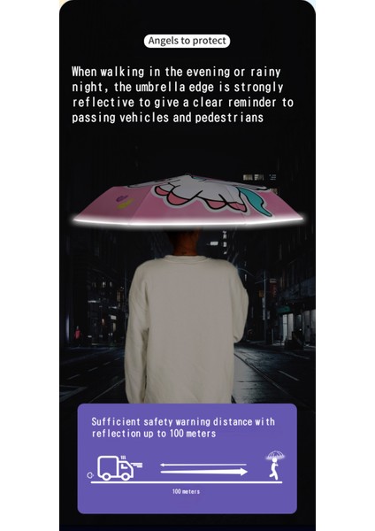 Şemsiye Katlanır Ultra Hafif Geri Çekilebilir Otomatik Şemsiye Öğrenciler Erkek ve Kadın Güneşlik Güneş Koruyucu Güneş Şemsiyesi Üç Kat Güneşli ve Yağmurlu Çocuk Şemsiyesi (Yurt Dışından) indirimleri