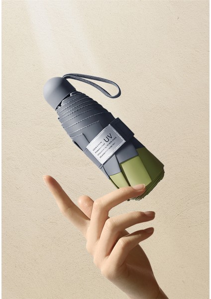 Seyahat Şemsiyesi - Hafif Taşınabilir Mini Kompakt Şemsiyeler (Yurt Dışından) fırsatları