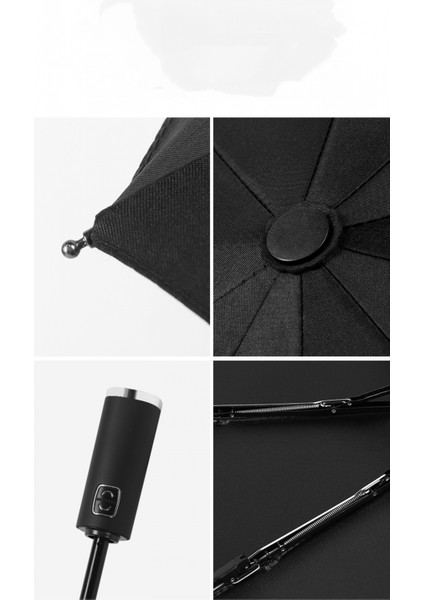 Otomatik Aç Kapanır Suya Dayanıklı Seyahat Katlanır Şemsiye, Güneşten Korunma ve Yağmur - Kırmızı Şarap (Yurt Dışından) fırsatları