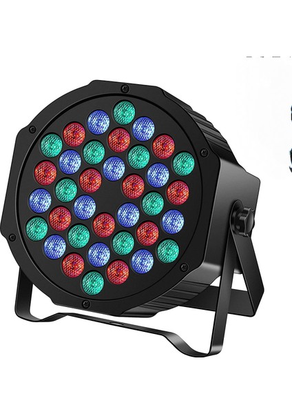 Sahne Işığı;hts 36 LED Par Işık;hts Dj Işığı;parti Disko Düğün Cadılar Bayramı Için Hts, Dmx Ses Etkinleştirilmiş Rgb Parti Dj Işığı;hts (1 Paket) (Yurt Dışından)