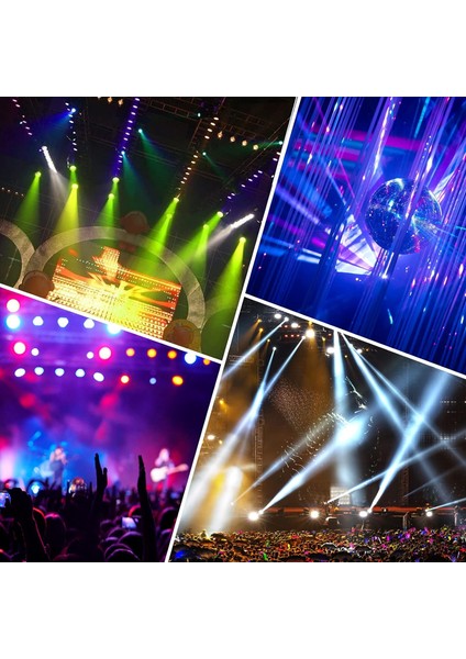 Sahne Işığı;hts 36 LED Par Işık;hts Dj Işığı;parti Disko Düğün Cadılar Bayramı Için Hts, Dmx Ses Etkinleştirilmiş Rgb Parti Dj Işığı;hts (1 Paket) (Yurt Dışından)