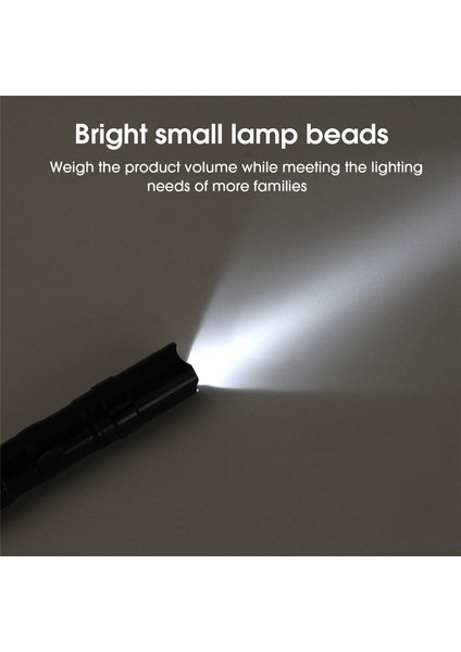 Mini Taşınabilir LED El Fenerleri Su Geçirmez Alüminyum Küçük Elektrikli Torch Işık Açık Seyahat Yürüyüş Balıkçılık Gece Işıkları Lamba (Piller Dahil Değildir) (Yurt Dışından) fiyatları