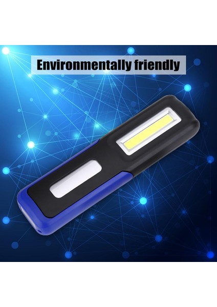 Taşınabilir USB Şarj Edilebilir LED Cob Çalışma Lambası Işık Dış Mekan Mıknatıslı Kanca El Feneri (Yurt Dışından) indirimleri